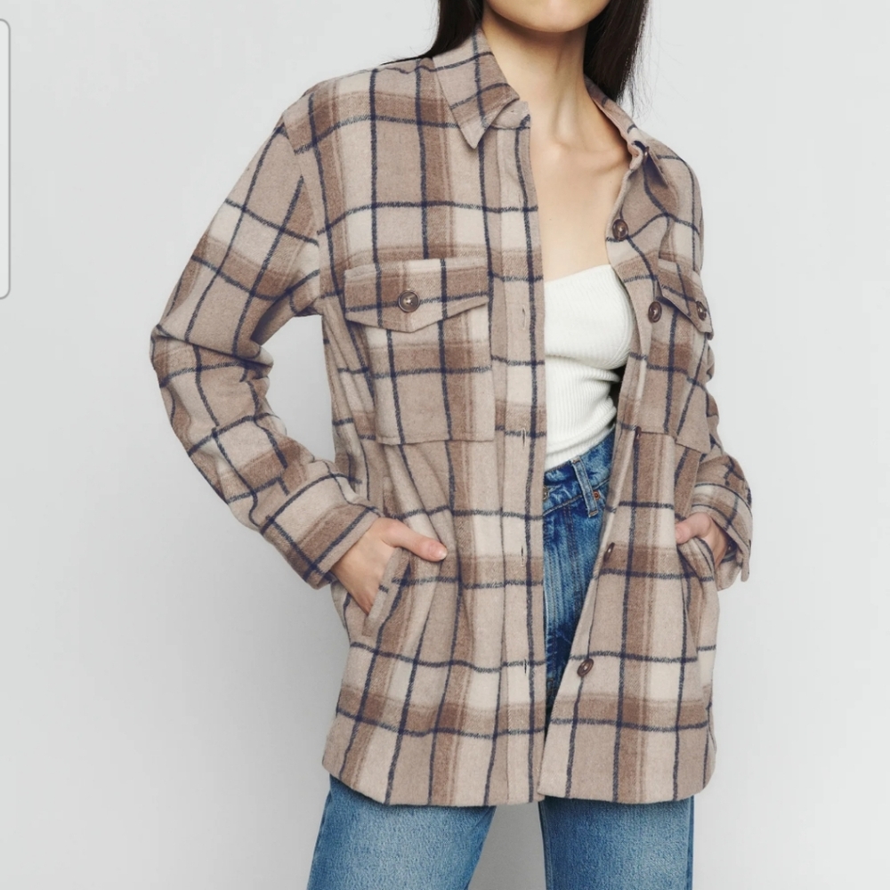 Reformation Ridley Shirt Jacket - Picture 6 of 6
